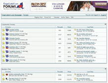 Tablet Screenshot of forums.fingerlakes1.com